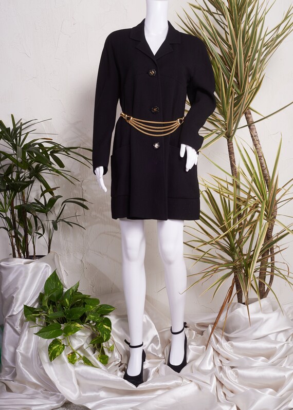 1990s// CHANEL Boutique Paris// Dress Length Jacke