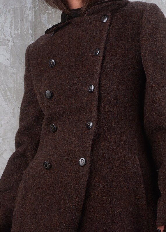 Gucci Fall 1994 Alpaca Grey Coat