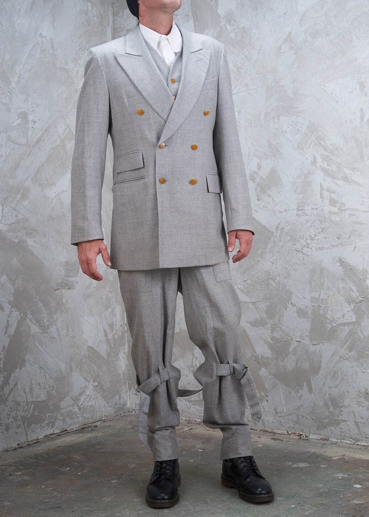 VIVIENNE WESTWOOD 1993 Gold Label Collection Grey Bondage Three