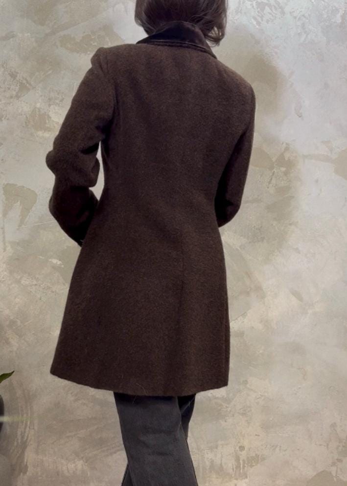 GUCCI 1995 Tom Ford Era Alpaca Blend Velvet Trim Coat S M - Etsy