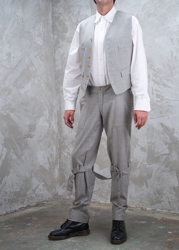 VIVIENNE WESTWOOD 1993 Gold Label Collection Grey Bondage Three