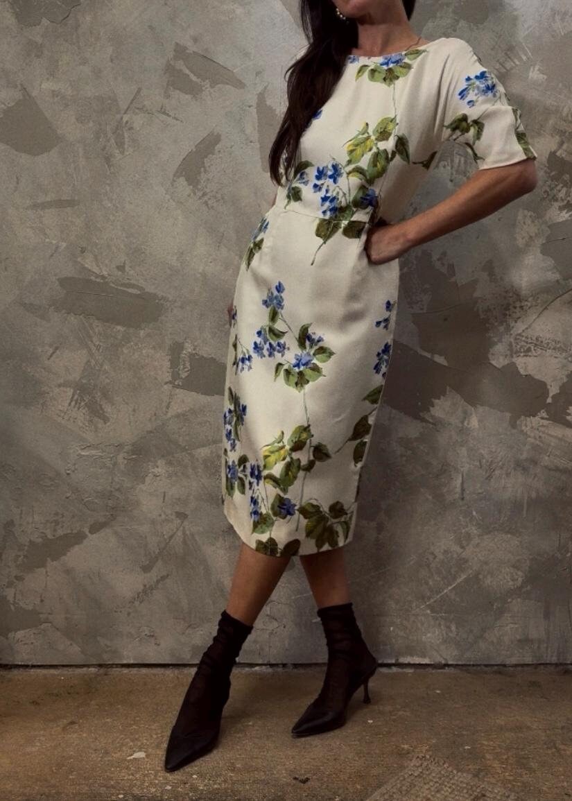 【プラダ・PRADA】Re-Edition 2003 printed silk twill dress Prada Re-Edition 2003 printed silk twill dress | REVERSIBLE