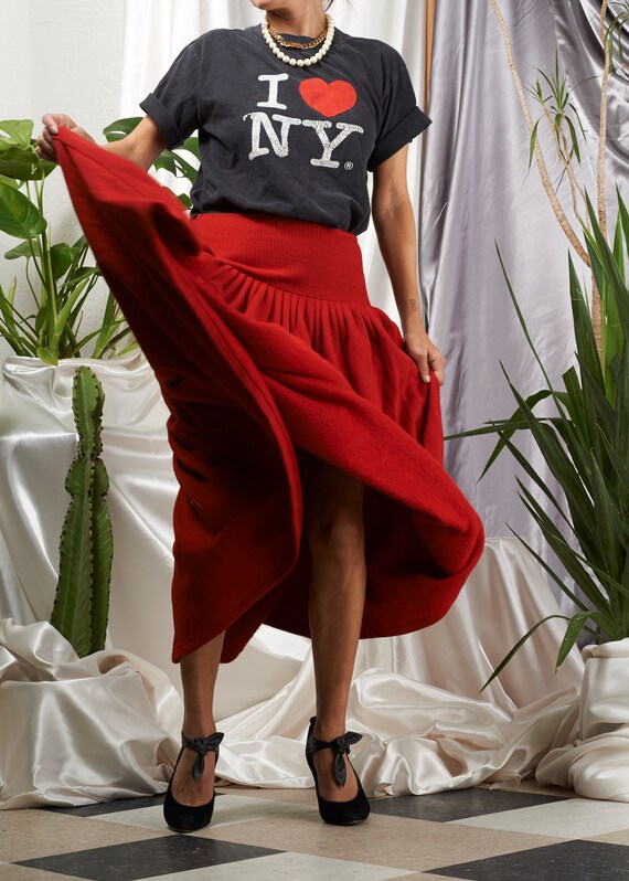 1980s// NORMA KAMALI// Stretch Sweatshirt Knit Dro