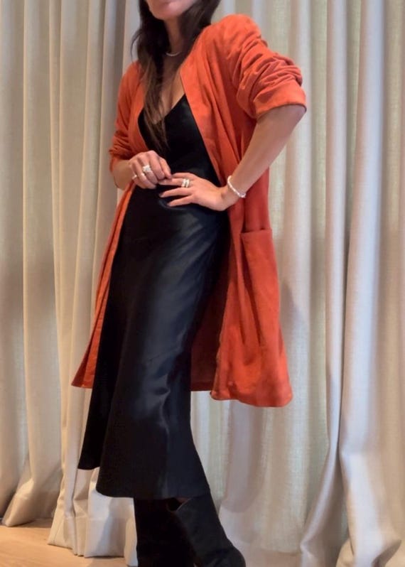 Loewe, LOEWE 1980s Fall Goat Skin Suede Jacket OS