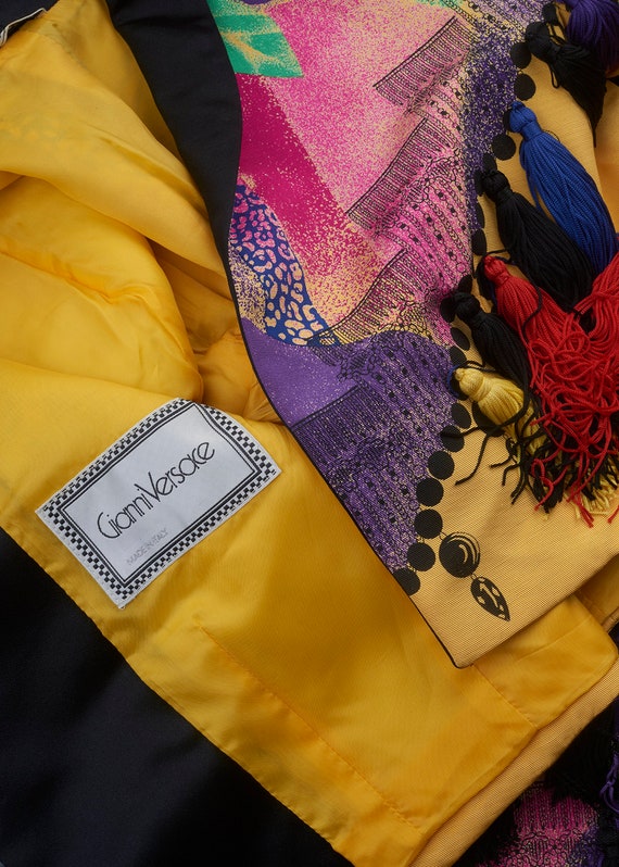 1990s Gianni Versace Lame Maxi