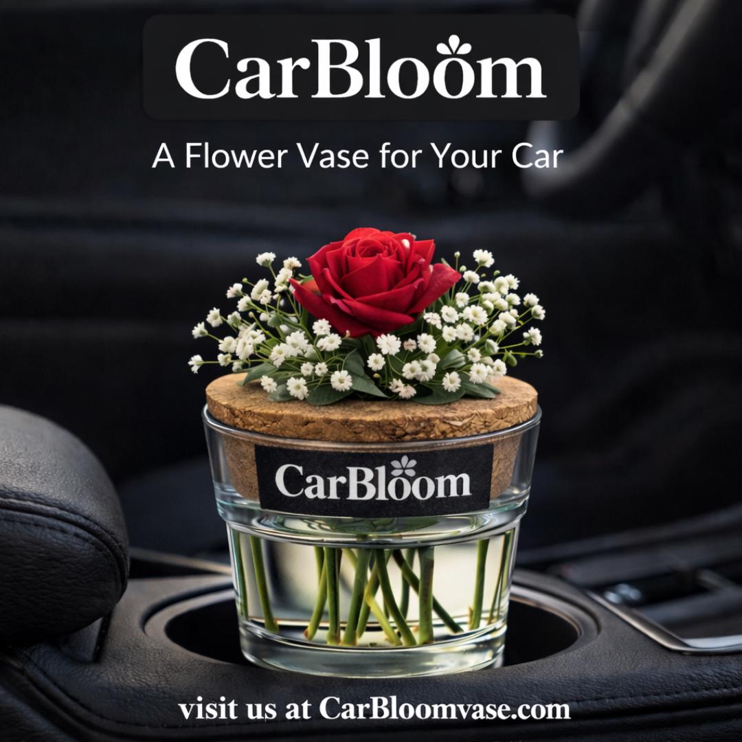 アクセサリー CAR FLOWER VASE BEAMS HIGHWAY Flower Vase for Your Car, Handcrafted Glass Cup Holder Vase - Etsy