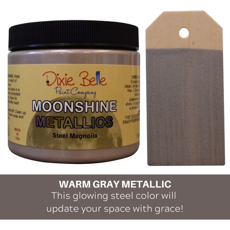 Moonshine Metallics Dixie Belle Mineral Chalk Paint 16OZ Etsy