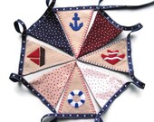 Nautical Bunting - Anchor, Boat. Fish, Life Saver & Stars
