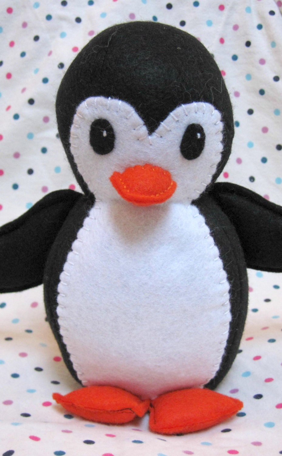 PDF PATTERN Penguin Softie Patrick the Penguin Plush Sewing | Etsy