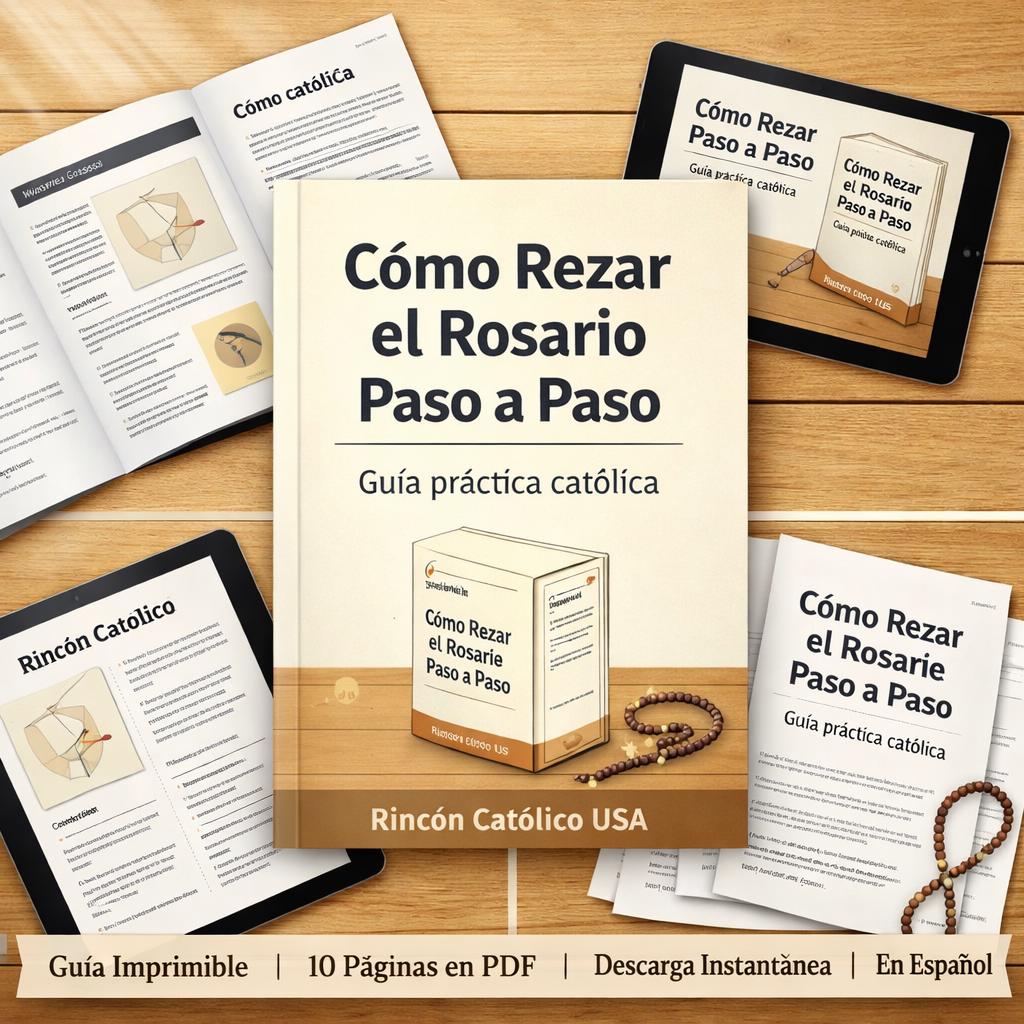 How to Pray the Rosary Step by Step | Printable Catholic Guide in ...