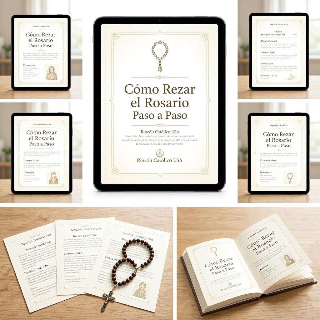 How to Pray the Rosary Step by Step | Printable Catholic Guide in ...