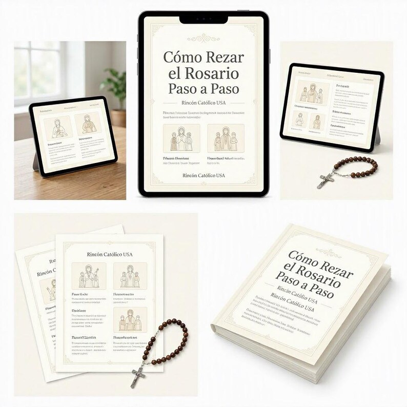 How to Pray the Rosary Step by Step | Printable Catholic Guide in ...