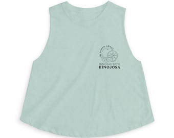Mimosas with Hinojosa Débardeur court muscle suave pour femme