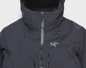 Arcteryx Beta Down Insulated GORE TEX Jacket Men Black Waterproof Winter Techwear Puffer Ski Coat