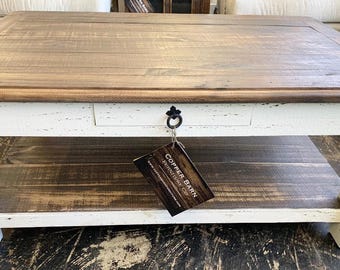 Chloe White Coffee Table