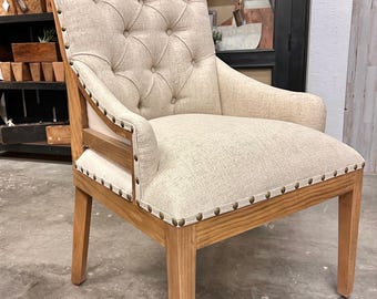 Rita Warm Honey Deconstructed Chair