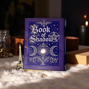 Personalized Book of Shadows, Witchy Grimoire Journal, Vintage Spell Book, Gothic Notebook, Wiccan Diary, Fantasy Gift for Writers image 7