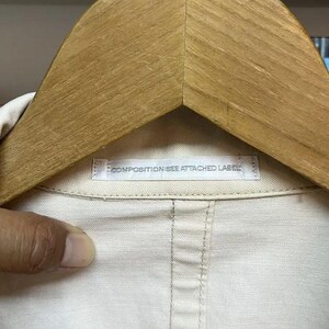 Abrigo Vintage Y's para hombre, talla mediana, marca Yohji Yamamoto. imagen 6