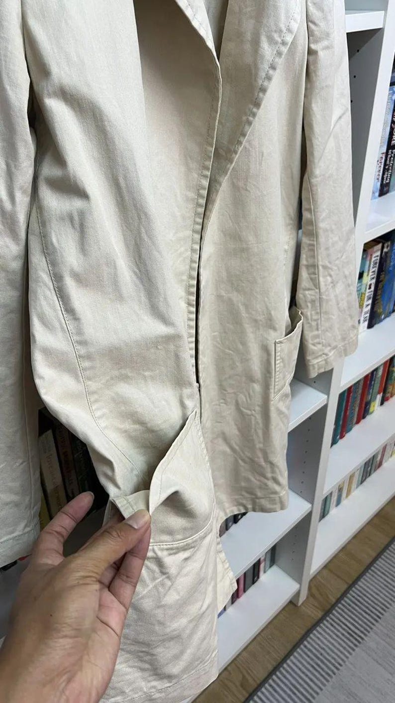 Abrigo Vintage Y's para hombre, talla mediana, marca Yohji Yamamoto. imagen 4