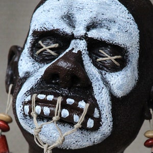 Make-Your-Own Shrunken Head Voodoo Witch Doctor Kit