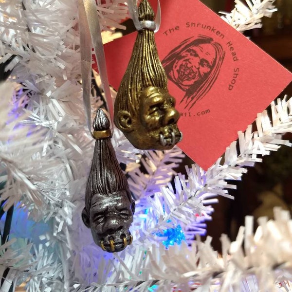 Shrunken Head Ornament