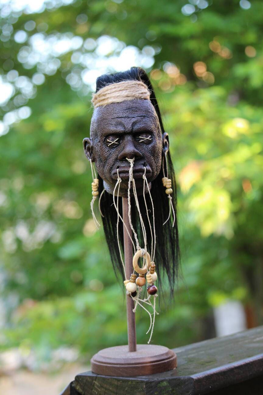 Shrunken Head Replica **qty of 2 - Etsy