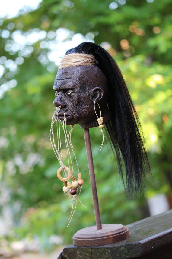 Shrunken Head Replica Etsy