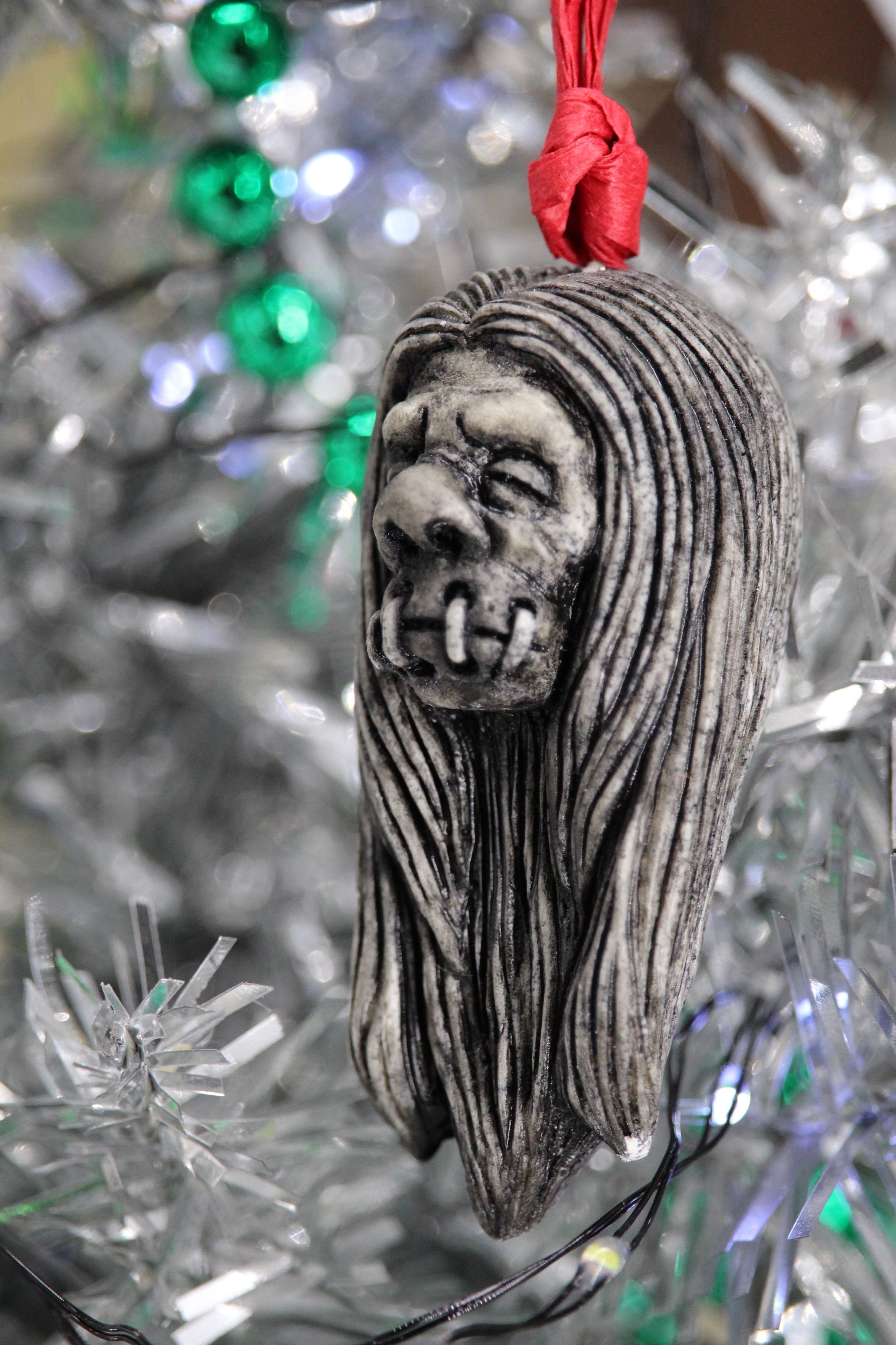 シュランケンヘッド MASA SCLUP Shrunken Head Ornament - Etsy