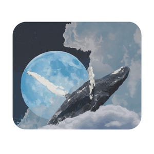 BTS Whalien 52 Inspired Mouse Pad | Realistic and Dreamscape