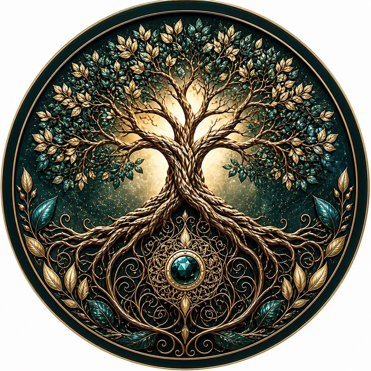 Tree of Life Crochet Wall Hanging PDF