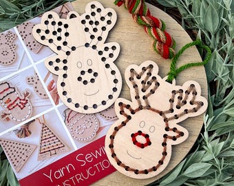 Christmas crafts for kids, kids ornament kit, Christmas ornament crafts for kids, kids craft kits, stocking stuffers for kids