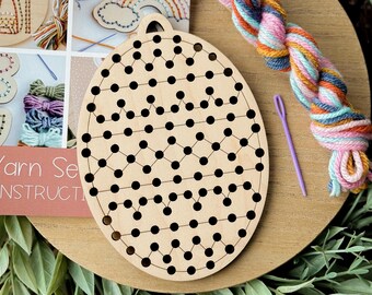 Easter egg craft for kids, diy Easter egg kit, sewing craft kit for kids, easter gifts for kids, easter basket stuffer for girl