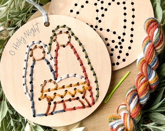 Nativity craft kit, Christmas crafts for kids, craft kit for Christmas, nativity ornament craft, Jesus crafts, Stocking stuffers for kids
