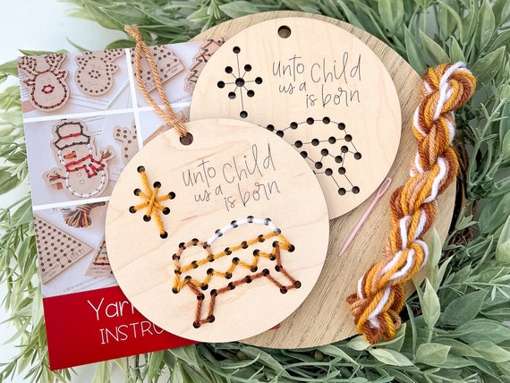Nativity craft kit, Christmas crafts for kids, craft kit for Christmas, nativity ornament craft, Jesus crafts, Stocking stuffers for kids