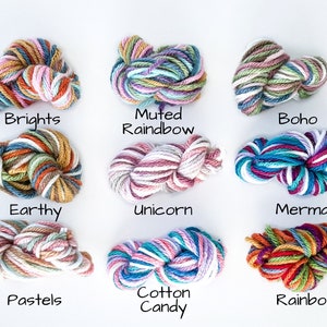 flower craft kit for kids, yarn sewing for beginners, diy crafts for gifts, birthday gift for 8 year old girl, summer crafts for kids image 6