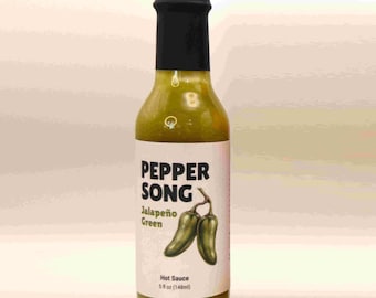 Jalapeño Green Hot Sauce - 5 oz bottle