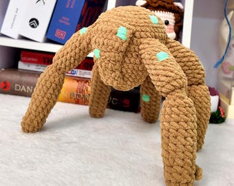 Rocky Crochet Doll, Project Hail Mary Inspired Plush, Handmade Eridian Alien Amigurumi, Sci-Fi Book Lover Gift, Geek Decor