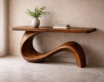 WaveForm Luxury Console Table