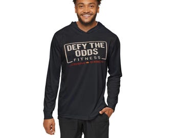 Defy the Odds Fitness Hoodie | Motivational Workout Hoodie