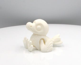 Articulated Bobble Dobo Bird Fidget Toy – 3D Printed Desk Companion, Sensory Play Tool