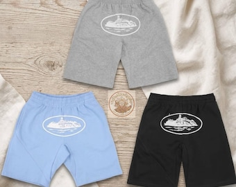 Corteiz Alcatraz Blue Shorts || Streetwear Summer Casual Wear