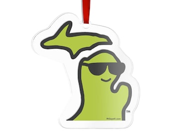 MI Says Hi™ Michigan Ornament