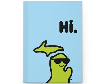 MI Says Hi™ Michigan Hardcover Journal - Lined Pages