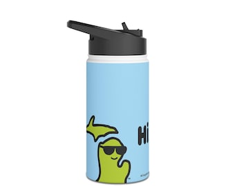 MI Says Hi™ Stainless Steel Michigan Water Bottle