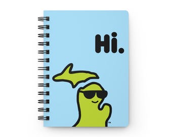 MI Says Hi™ Michigan Spiral Bound Journal
