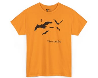 InstaCostume™ See Belfry (Bats) Heavy Cotton T-Shirt