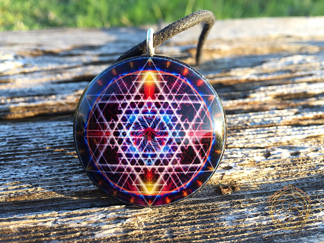 Arcturus Orgone Vortex Tesla Orgonite Pendant- Featuring Pumayana -EMF ...
