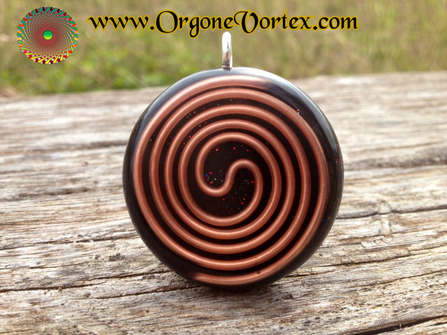 Sri Yantra Mandala Orgone Vortex Tesla Orgonite Pendant- EMF Blocker ...