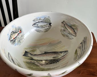 Portmeirion Compleat Angler Large Serving Bowl