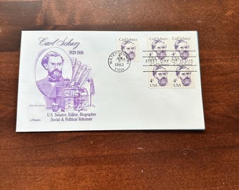 1983 Carl Schulz First Day of Issue Envelopes